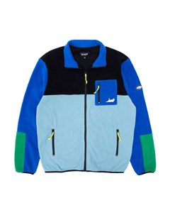 Куртка Alameda Color Block Polar Fleece Jacket Black Royal 2022 Ripndip