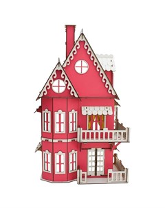 Сборный кукольный домик Розовая мечта Эlen toys