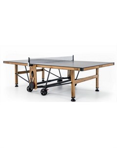 Теннисный стол влагостойкий Premium W 760 Teak Outdoor 274 x152 5x76 см с сеткой и чехлом 51 240 00  Rasson billiard