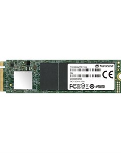 SSD накопитель 128GB MTE110S 3D TLC NAND M 2 2280 PCIe Gen3x4 DRAM less Transcend