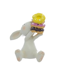 Статуэтка 9 8 х 6 5 см Кролик с пончиками Repast