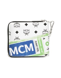 Mcm бумажник с логотипом Mcm