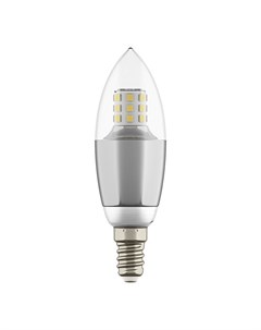 Светодиодная лампа E14 7W 3000K теплый C35 LED Lightstar
