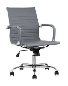 Кресло офисное topchairs city s серый 56x89x62 см Stool group