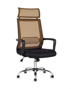 Кресло офисное topchairs style оранжевый 60x117x70 см Stool group