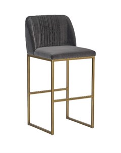 Барный стул nevin shadow grey серый 52x107x52 см Idealbeds