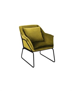 Кресло alex горчичный желтый 68x78x79 см Bradexhome