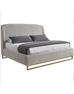 Кровать noble серый 193x152x229 см Idealbeds