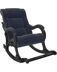 Кресло качалка verona 77 синий 67x135x98 см Комфорт