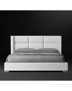 Кровать modena rectangular белый 204x135x212 см Idealbeds