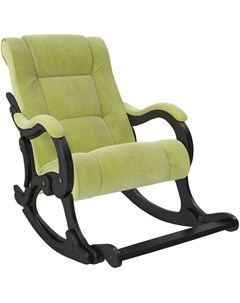 Кресло качалка verona 77 зеленый 67x135x98 см Комфорт