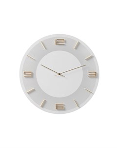 Часы настенные leonardo белый 49x49x5 см Kare