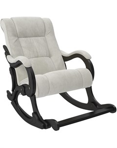 Кресло качалка verona 77 серый 67x135x98 см Комфорт