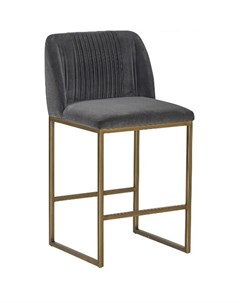 Полубарный стул nevin shadow grey серый 52x98x52 см Idealbeds