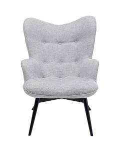 Кресло vicky серый 73x94x83 см Kare