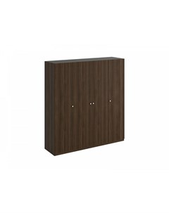 Шкаф uno 4з коричневый 219x233x60 см Ogogo