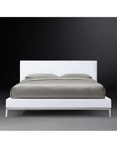 Кровать italia panel белый 224x135x212 см Idealbeds