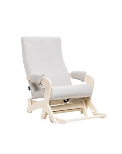 Кресло глайдер твист м серый 60x93x107 см Комфорт