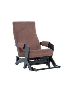 Кресло глайдер твист м коричневый 60x93x107 см Комфорт