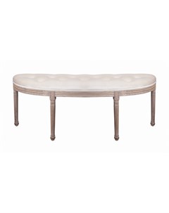 Дизайнерская банкетка onora velvet beige бежевый 125x49x43 см Mak-interior