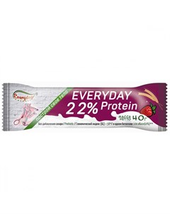 Протеиновый батончик 22 Protein Клубника со злаками Everyday