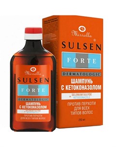 Шампунь Sulsen Forte с кетоконазолом против перхоти 250 мл Mirrolla