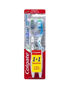 Зубная щетка МаксБлеск средняя жесткость 1 1 Промо Colgate