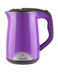 Чайник электрический GL 0301 1 5 л 2000 Вт фиолетовый Galaxy