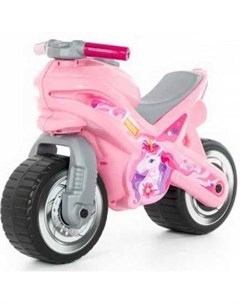 Игрушка каталка Мотоцикл МХ цвет розовый П 80608 Полесье