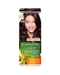 Краска для волос Color Naturals 4 12 Холодный Шатен 110 мл Garnier