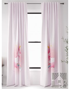 Комплект штор Хенмивен розовый Томдом