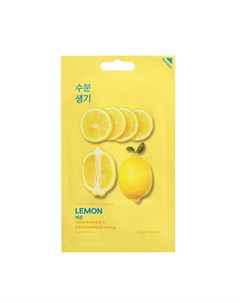 Тканевая маска для лица Pure Essence Mask Sheet Lemon тонизирующая с экстрактом лимона 23мл Holika holika