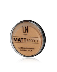Пудра для лица Matt effect матирующая 103 12г Ln professional