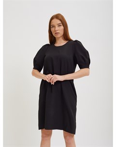 Чёрное платье с рукавами фонариками Sevenext Profmax