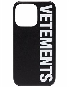 Чехол для iPhone 12 с логотипом Vetements