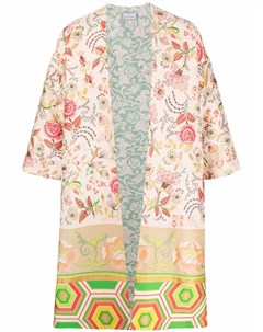 Пальто с цветочным принтом Pierre-louis mascia