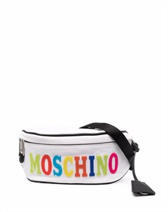 Поясная сумка с логотипом Moschino