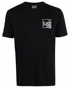 Футболка с логотипом Ea7 emporio armani