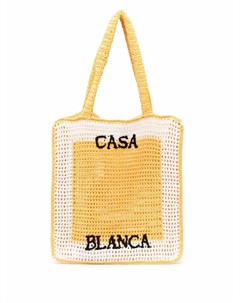 Плетеная сумка тоут Casablanca