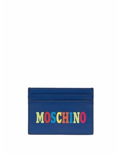 Картхолдер с логотипом Moschino