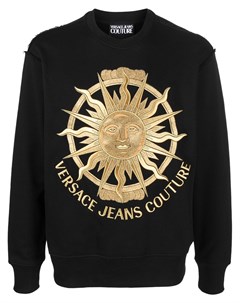 Толстовка с вышивкой Medusa Versace jeans couture