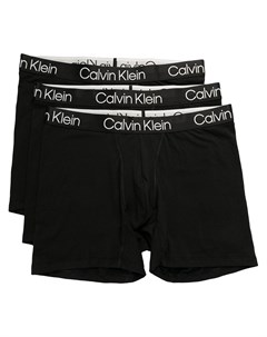 Комплект из трех боксеров с логотипом Calvin klein