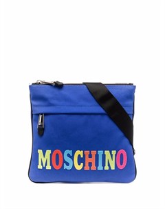 Сумка на плечо с логотипом Moschino