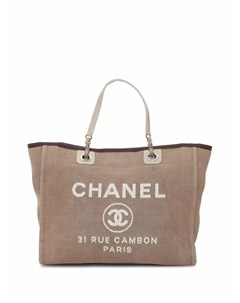 Сумка тоут Deauville 2012 2013 годов Chanel pre-owned