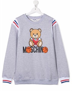 Футболка с логотипом Moschino kids