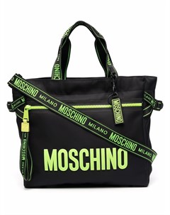 Сумка тоут с логотипом Moschino