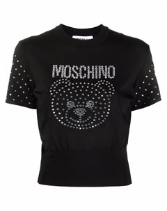 Футболка с принтом Moschino