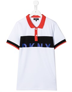 Рубашка поло с логотипом Dkny kids