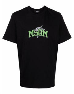 Футболка с логотипом Msgm