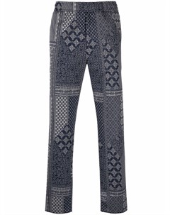 Жаккардовые брюки с принтом пейсли Etro